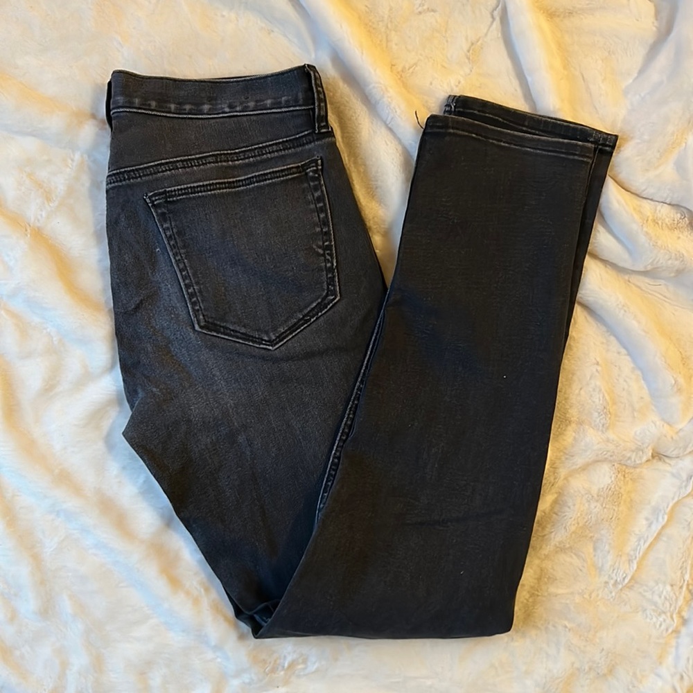 Banana Republic Traveler Grey-Black 30x30 Slim Fit